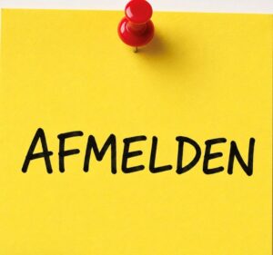 Afmelden en zoeken